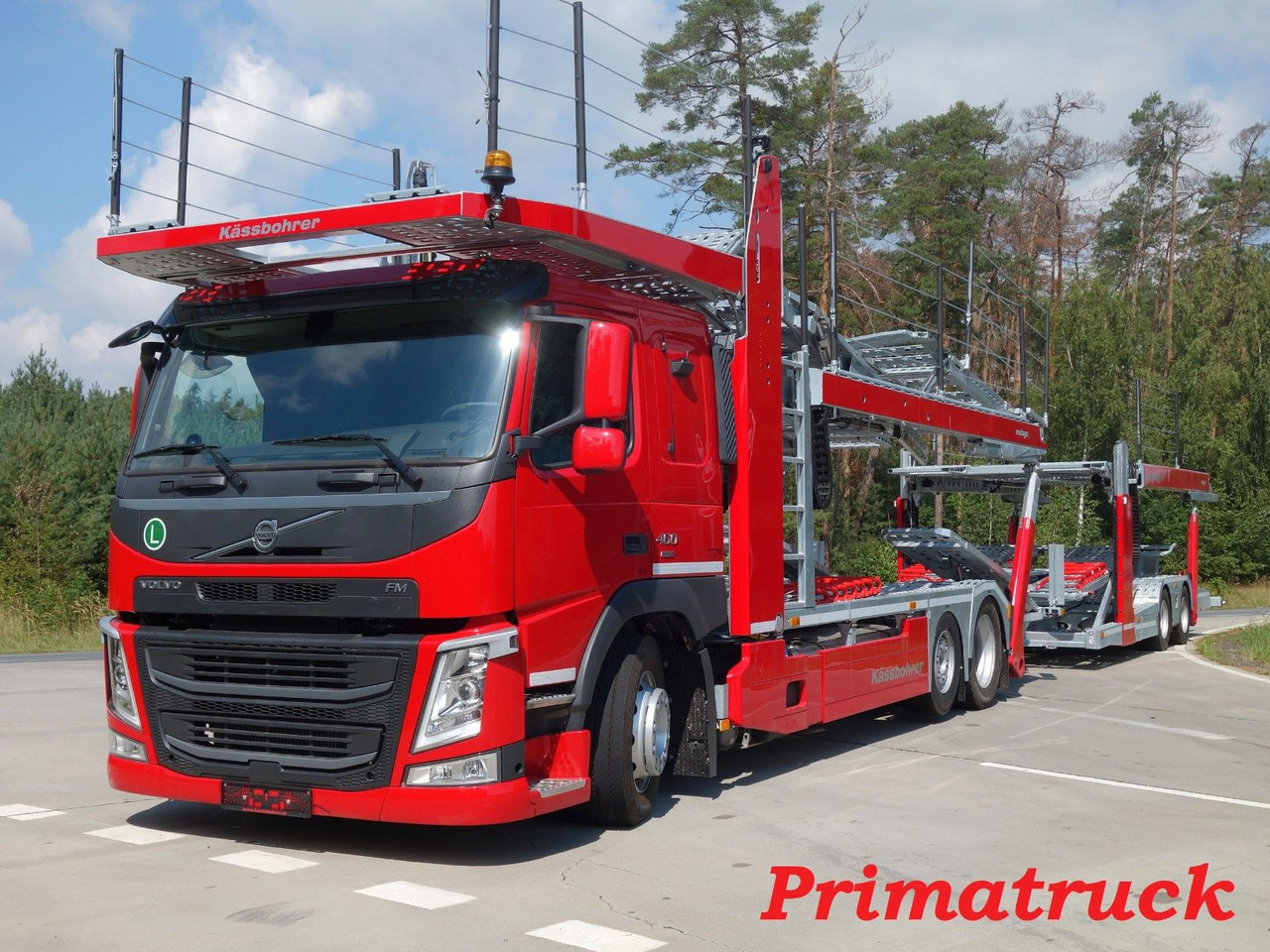 Volvo FM 460 6x2 Kassbohre Metago Pro / Intago tt, VDI - Truk pengangkut mobil: gambar 1 Volvo FM 460 6x2 Kassbohre Metago Pro / Intago tt, VDI - Truk pengangkut mobil: gambar 1