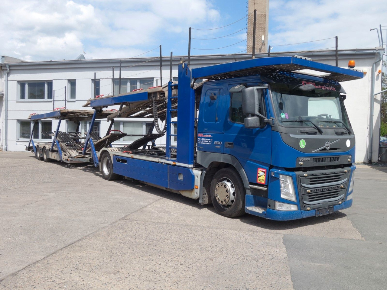Volvo FM13 500 Kässbohrer Supertrans / Supertrans - Truk pengangkut mobil: gambar 2 Volvo FM13 500 Kässbohrer Supertrans / Supertrans - Truk pengangkut mobil: gambar 2