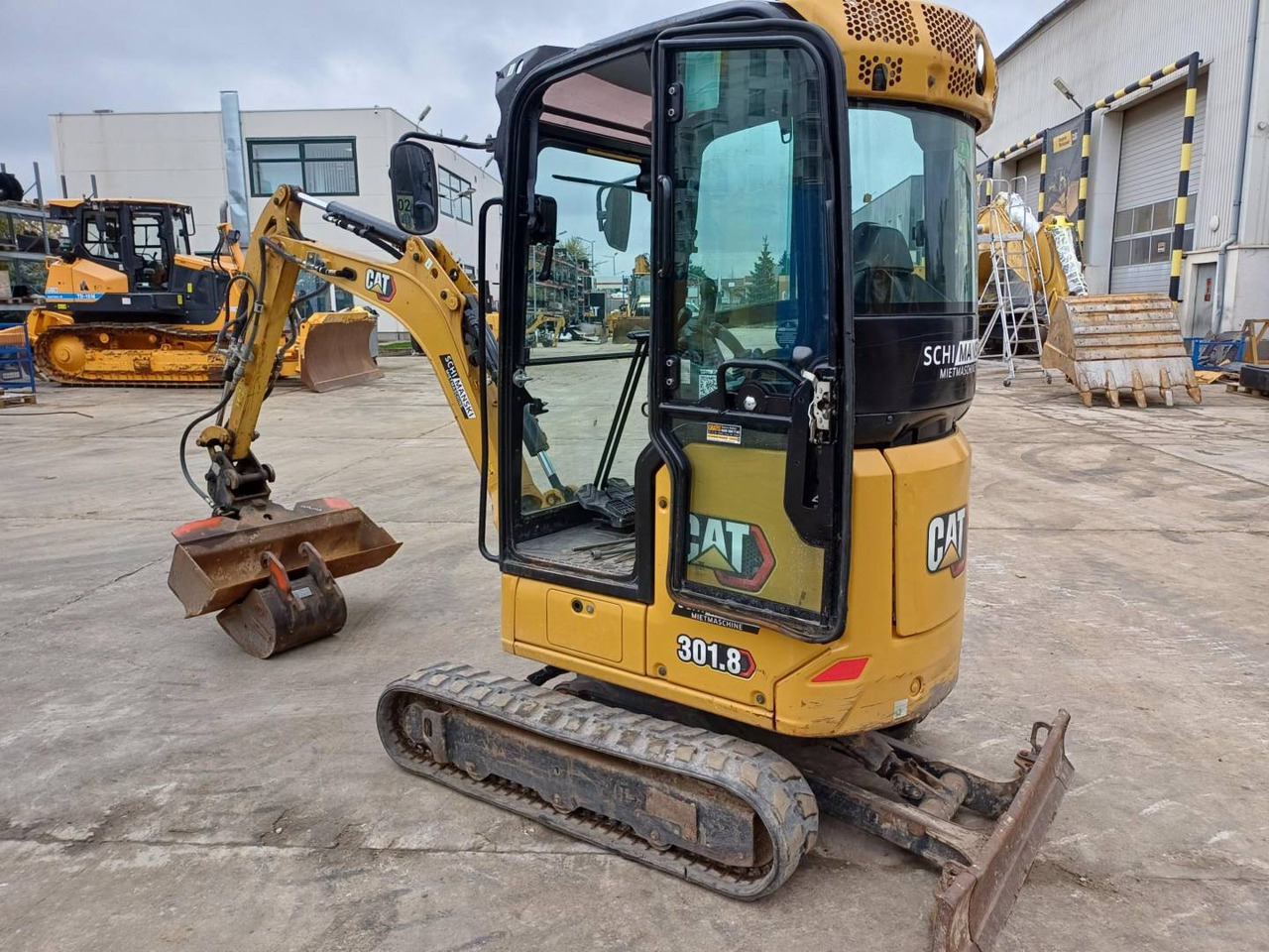 CAT 301.8-05 - Ekskavator perayap: gambar 4 CAT 301.8-05 - Ekskavator perayap: gambar 4