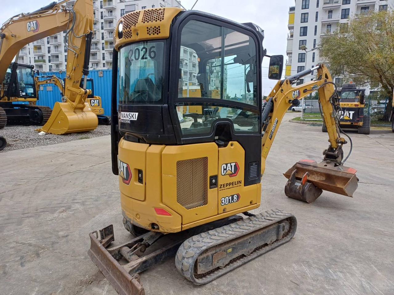 CAT 301.8-05 - Ekskavator perayap: gambar 3 CAT 301.8-05 - Ekskavator perayap: gambar 3