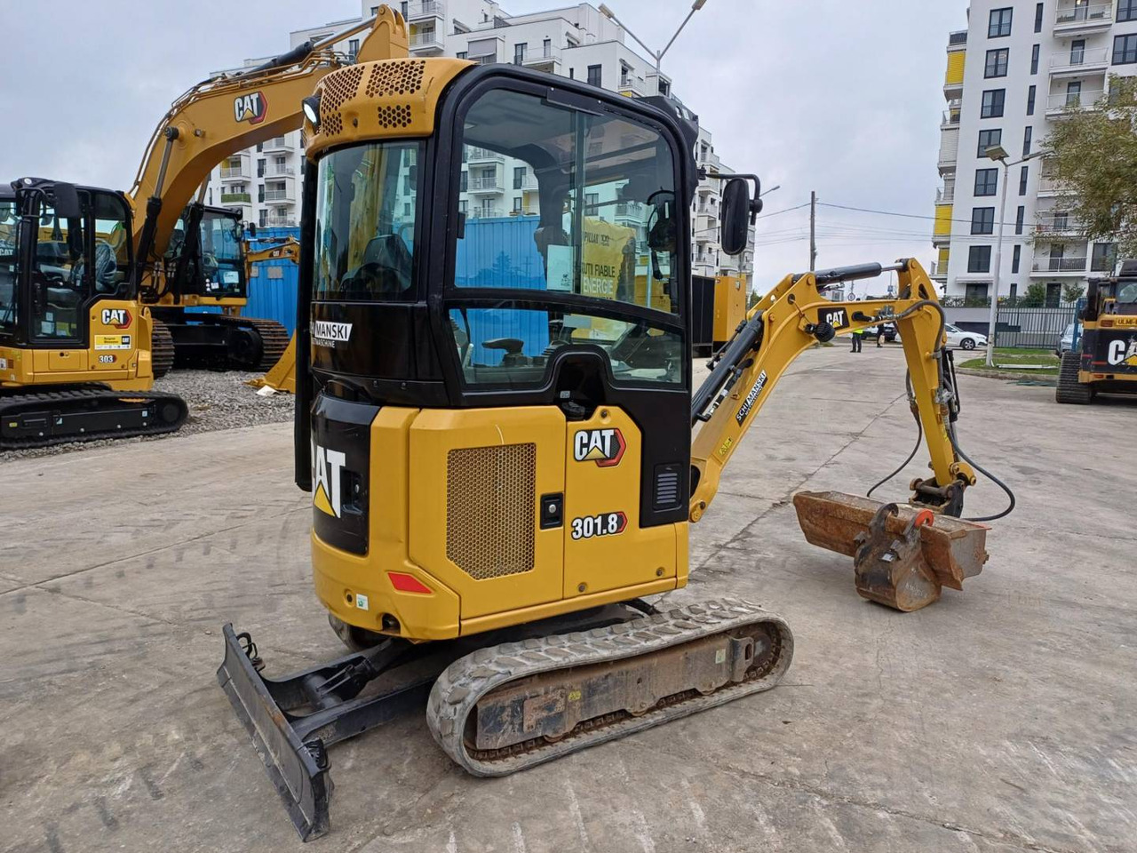 CAT 301.8-05 - Ekskavator perayap: gambar 3 CAT 301.8-05 - Ekskavator perayap: gambar 3