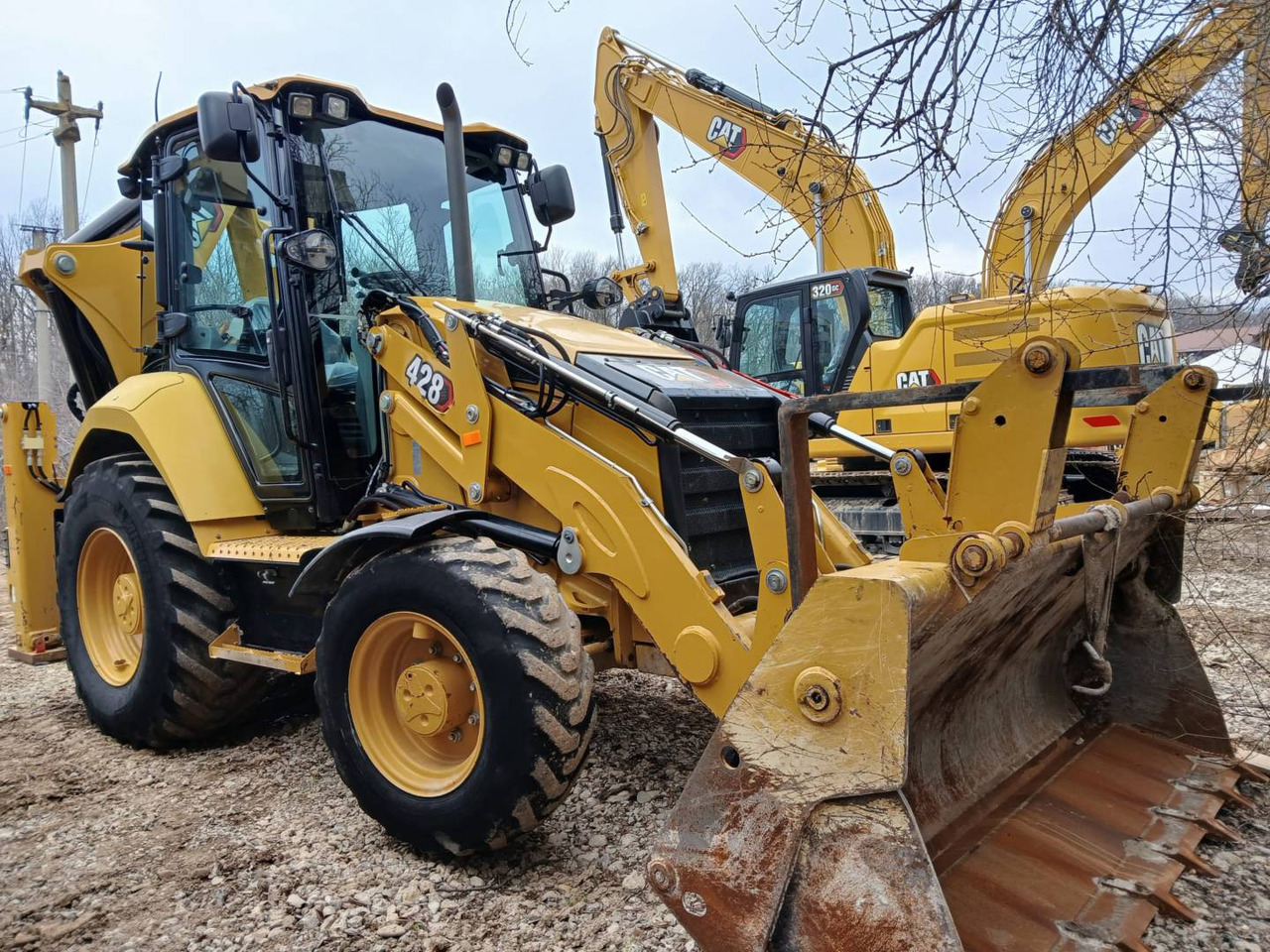 CAT 428-07 - Backhoe loader: gambar 2 CAT 428-07 - Backhoe loader: gambar 2