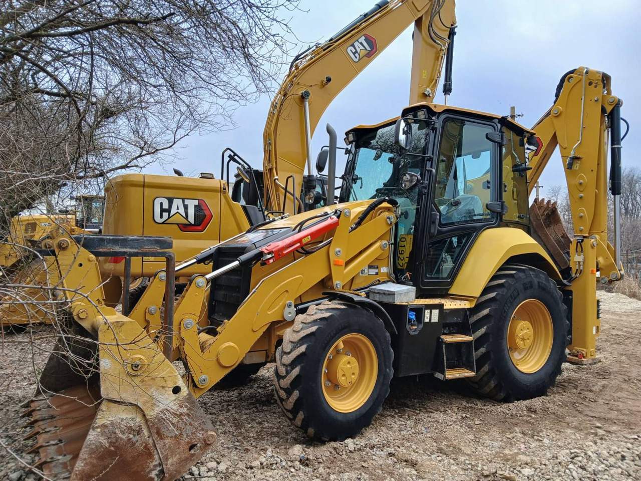 CAT 428-07 - Backhoe loader: gambar 1 CAT 428-07 - Backhoe loader: gambar 1