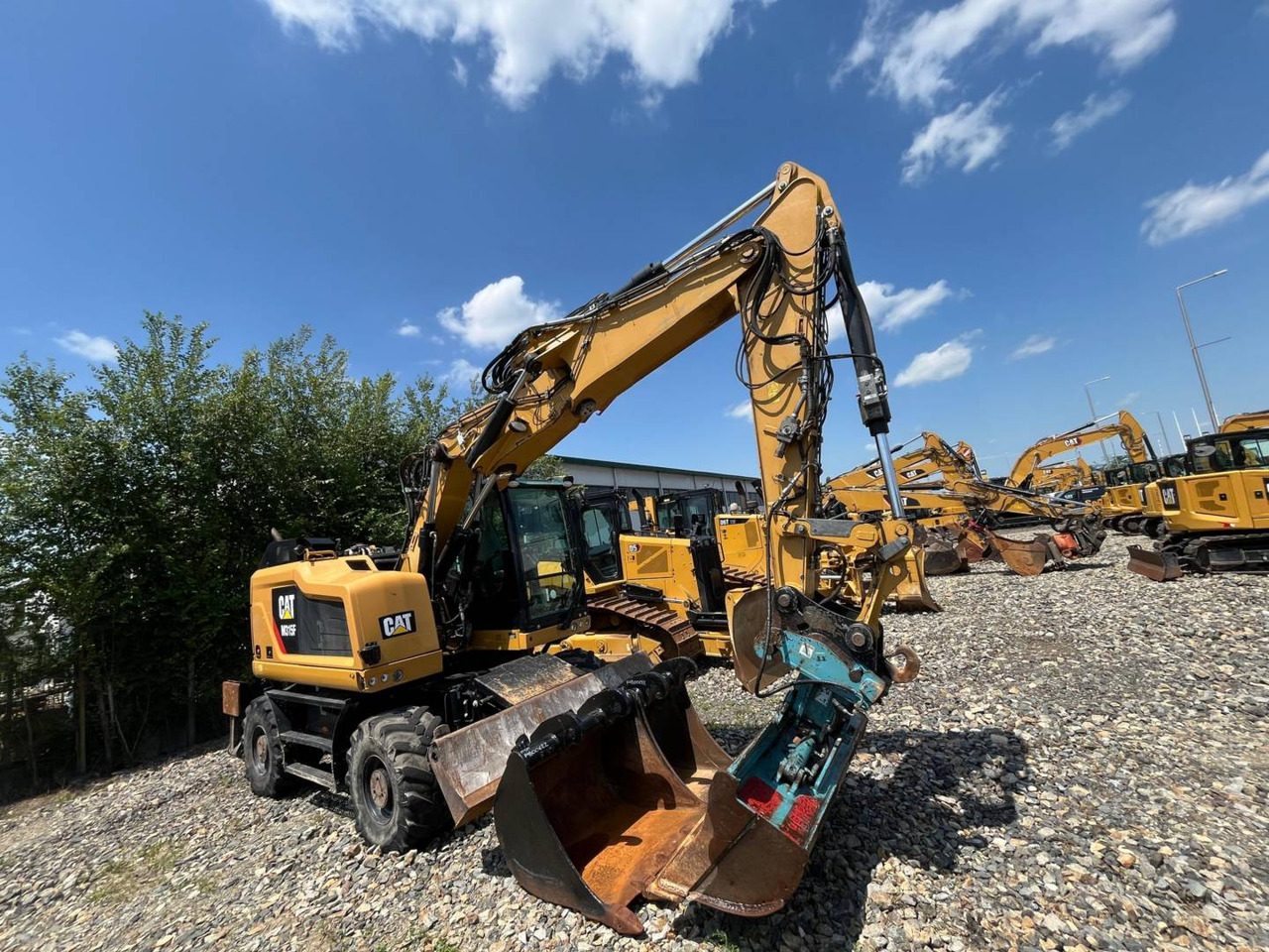 CAT M315F - Ekskavator roda: gambar 2 CAT M315F - Ekskavator roda: gambar 2