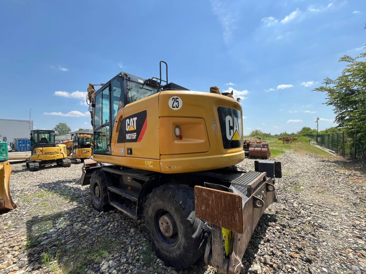 CAT M315F - Ekskavator roda: gambar 4 CAT M315F - Ekskavator roda: gambar 4