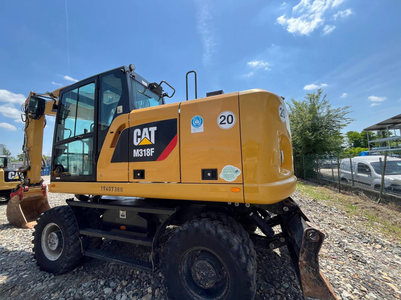 CAT M318F - Ekskavator roda: gambar 4 CAT M318F - Ekskavator roda: gambar 4
