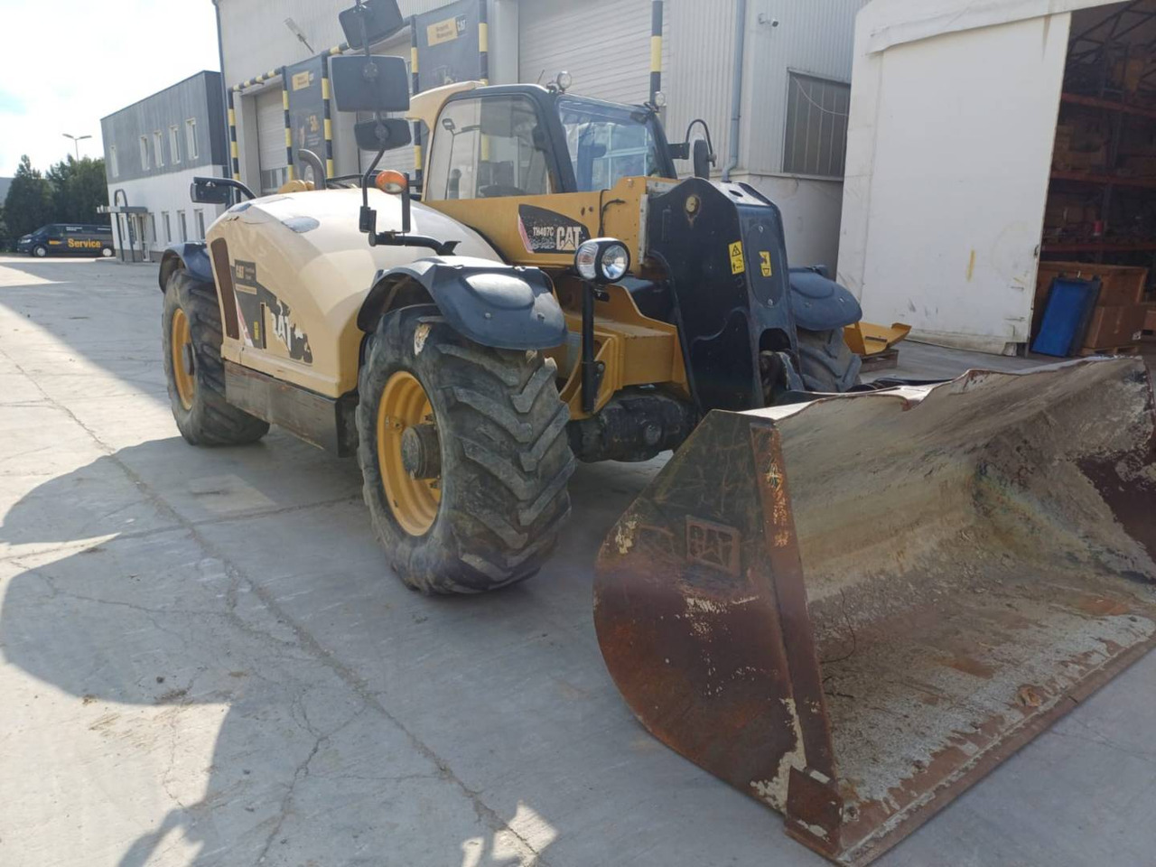 CAT TH407C - Telehandler: gambar 2 CAT TH407C - Telehandler: gambar 2
