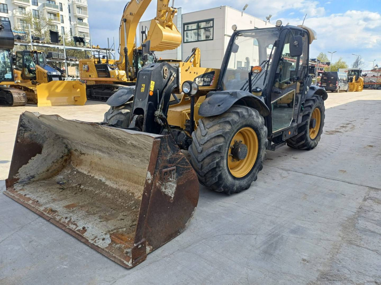 CAT TH407C - Telehandler: gambar 1 CAT TH407C - Telehandler: gambar 1