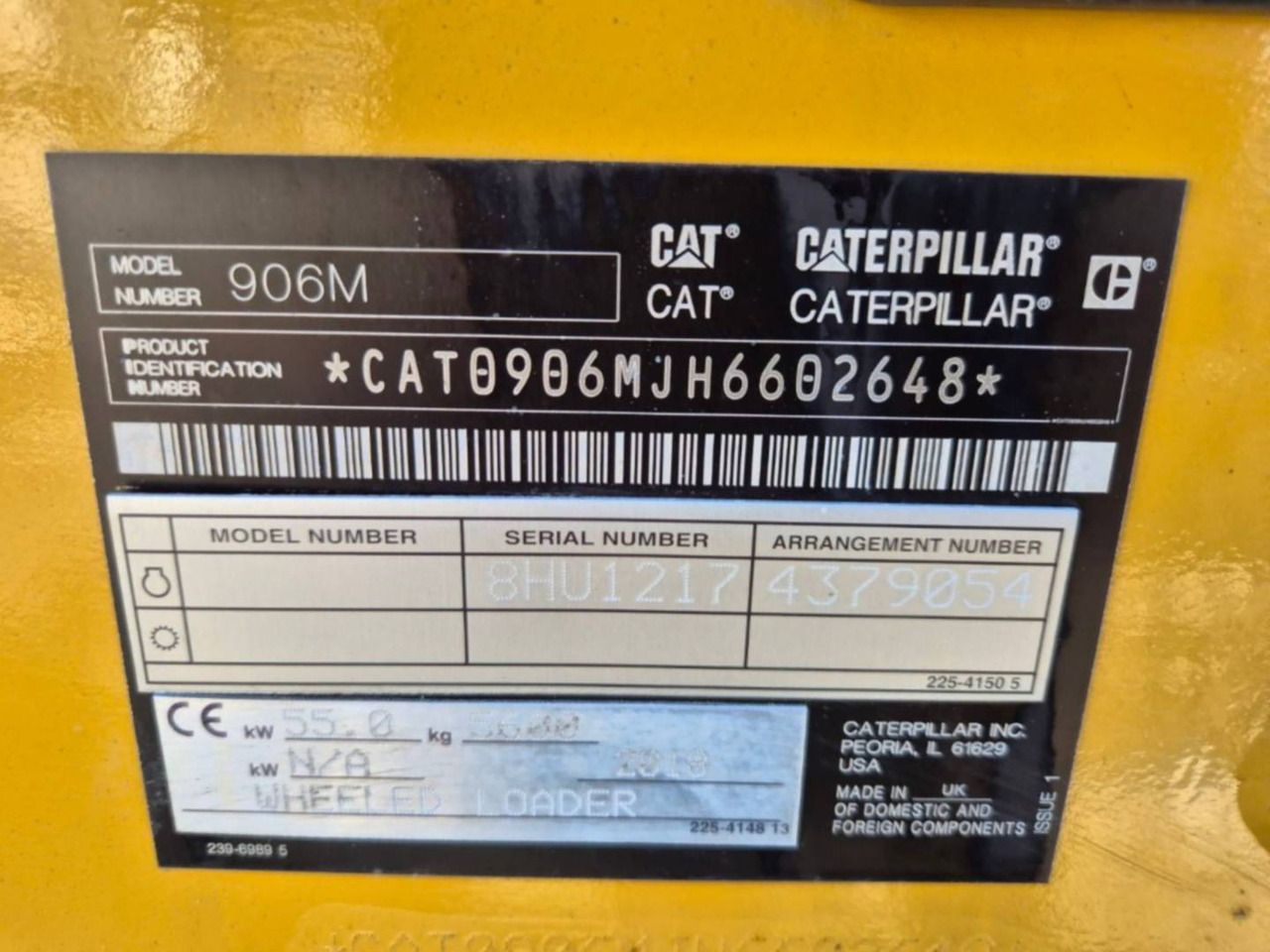 Wheel loader CAT 906M: gambar 6 Wheel loader CAT 906M: gambar 6