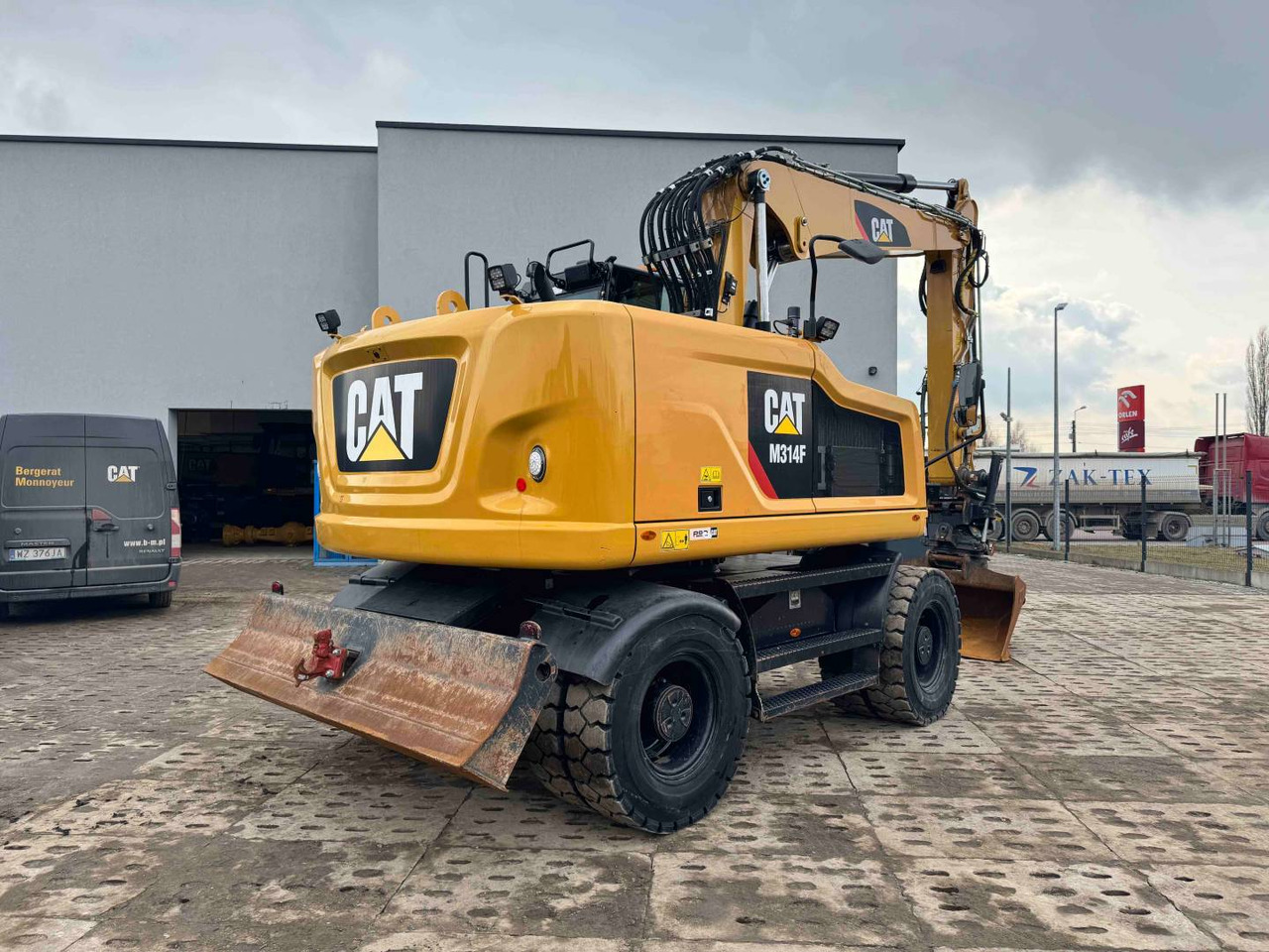 CAT M314F - Ekskavator roda: gambar 3 CAT M314F - Ekskavator roda: gambar 3
