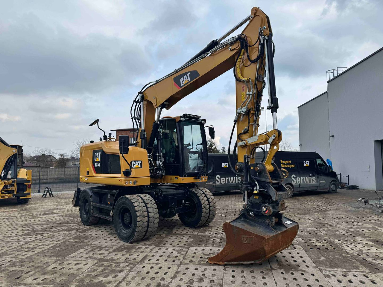 CAT M314F - Ekskavator roda: gambar 2 CAT M314F - Ekskavator roda: gambar 2