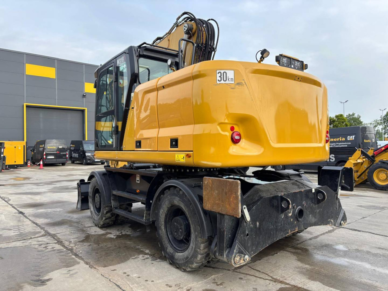 CAT M318 - Ekskavator roda: gambar 4 CAT M318 - Ekskavator roda: gambar 4