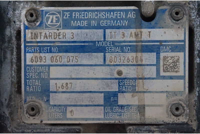 ZF 12AS2331TD+IT3 81.32004-6389 - Gearbox untuk Truk: gambar 5 ZF 12AS2331TD+IT3 81.32004-6389 - Gearbox untuk Truk: gambar 5