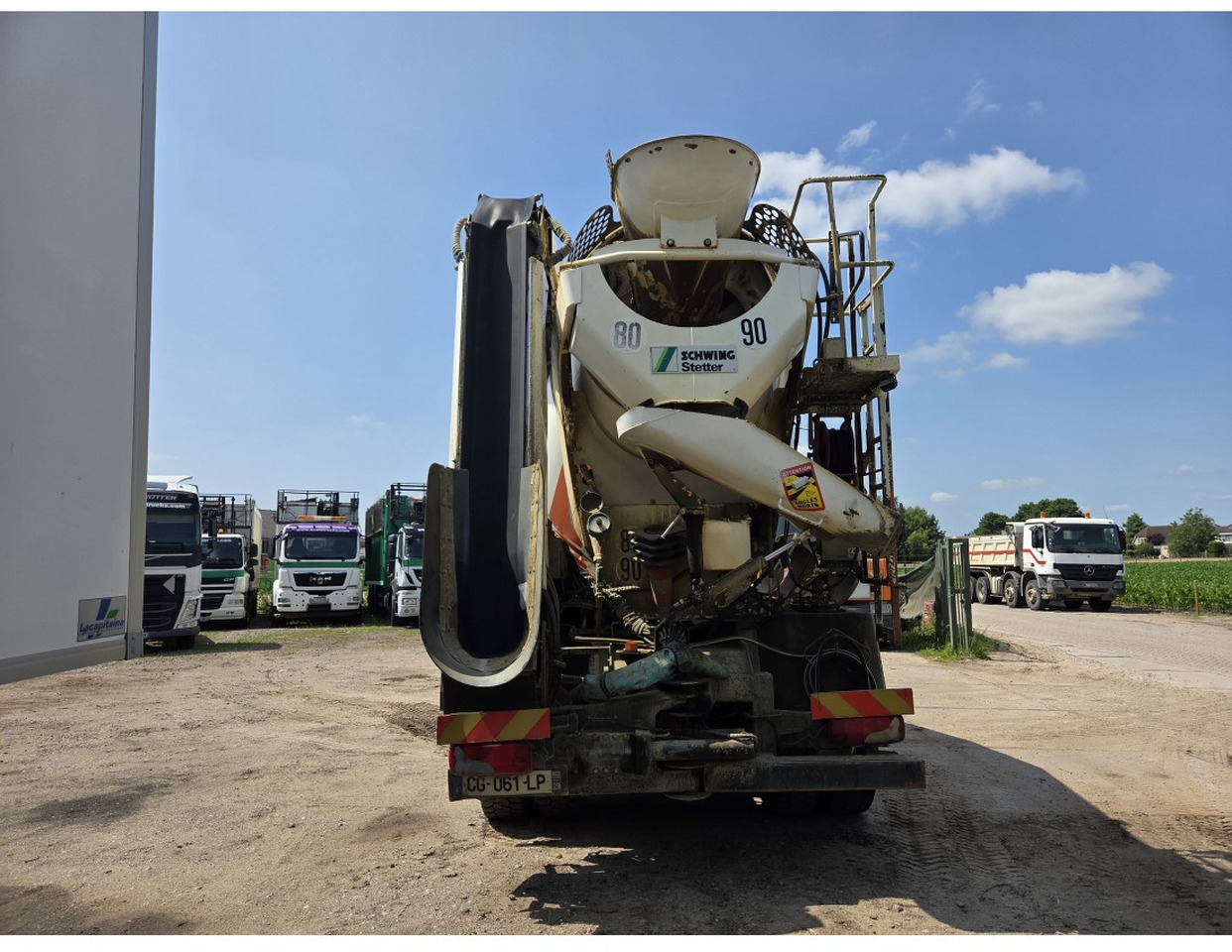 MAN TGS 35.400 8X4 Concrete Mixer Stetter 9m3 Steelsuspension - Truk pengaduk beton: gambar 3 MAN TGS 35.400 8X4 Concrete Mixer Stetter 9m3 Steelsuspension - Truk pengaduk beton: gambar 3