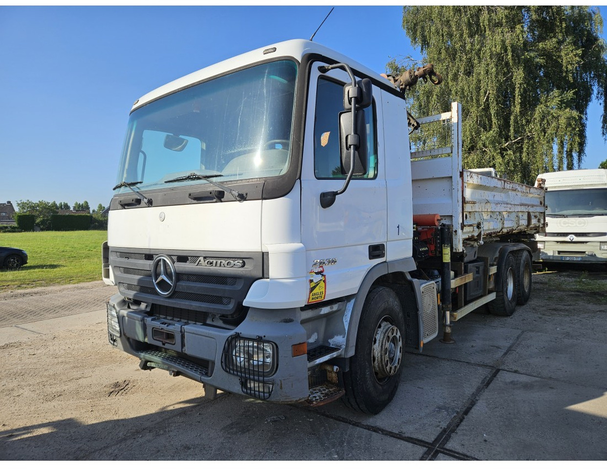 MERCEDES ACTROS 2636 6X4 TIPPER CRANE 15002 EPS - Truk jungkit, Truk derek: gambar 5 MERCEDES ACTROS 2636 6X4 TIPPER CRANE 15002 EPS - Truk jungkit, Truk derek: gambar 5