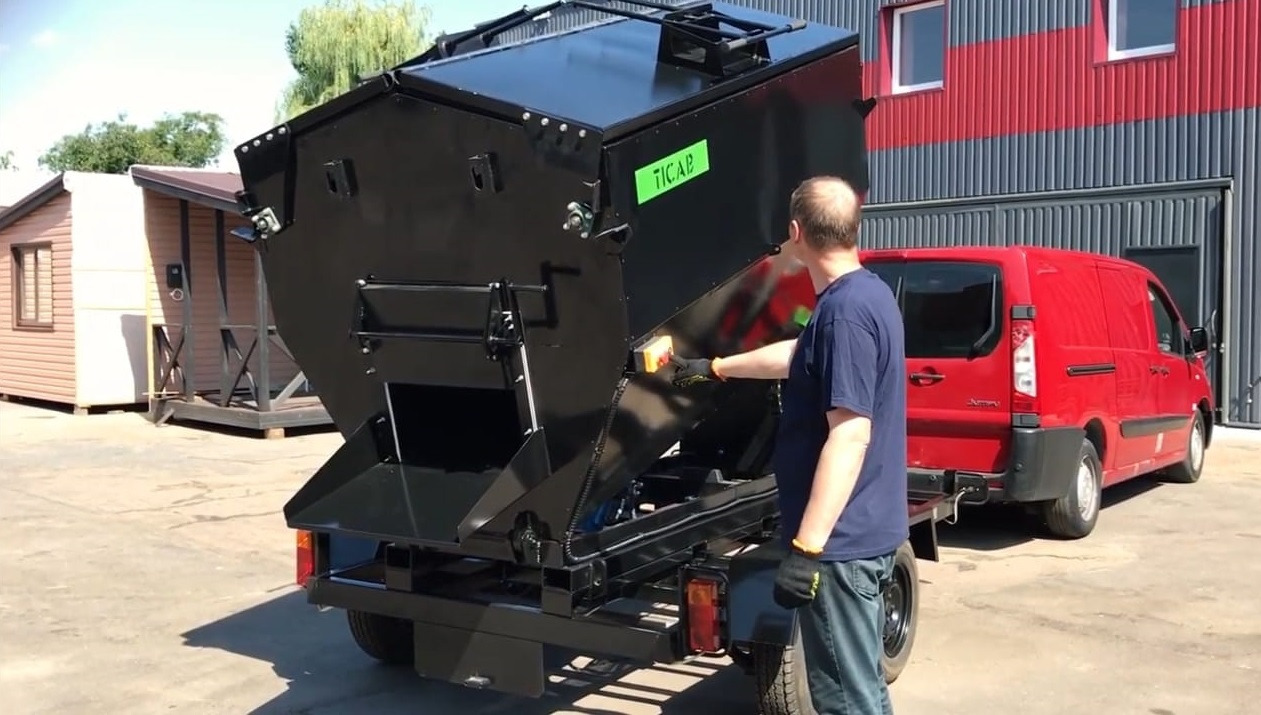 TICAB Asphalt Hot Box HB-2 from the Manufacturer, termiskais bunkurs asfaltam HB-2 - Mesin aspal: gambar 5 TICAB Asphalt Hot Box HB-2 from the Manufacturer, termiskais bunkurs asfaltam HB-2 - Mesin aspal: gambar 5