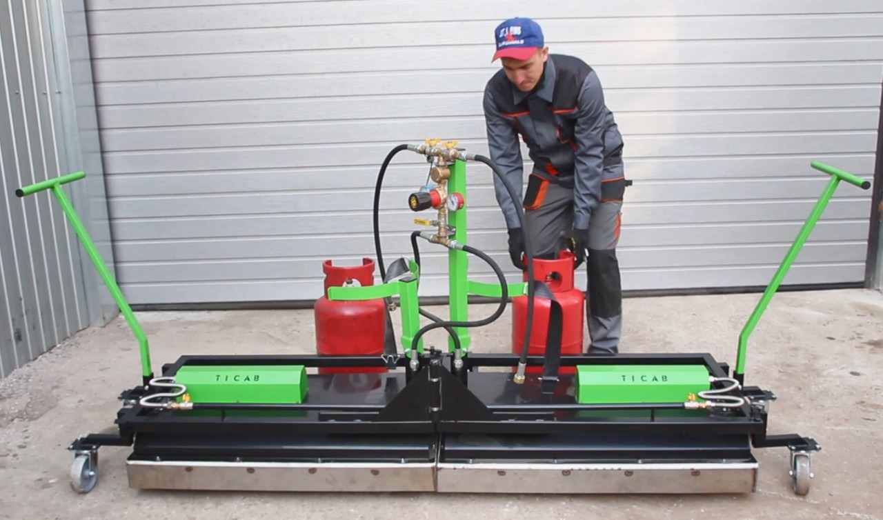 TICAB Portable Asphalt Heater, Infrared Asphalt Heater,120cm×100 cm, Manufacturer - Mesin aspal: gambar 5 TICAB Portable Asphalt Heater, Infrared Asphalt Heater,120cm×100 cm, Manufacturer - Mesin aspal: gambar 5
