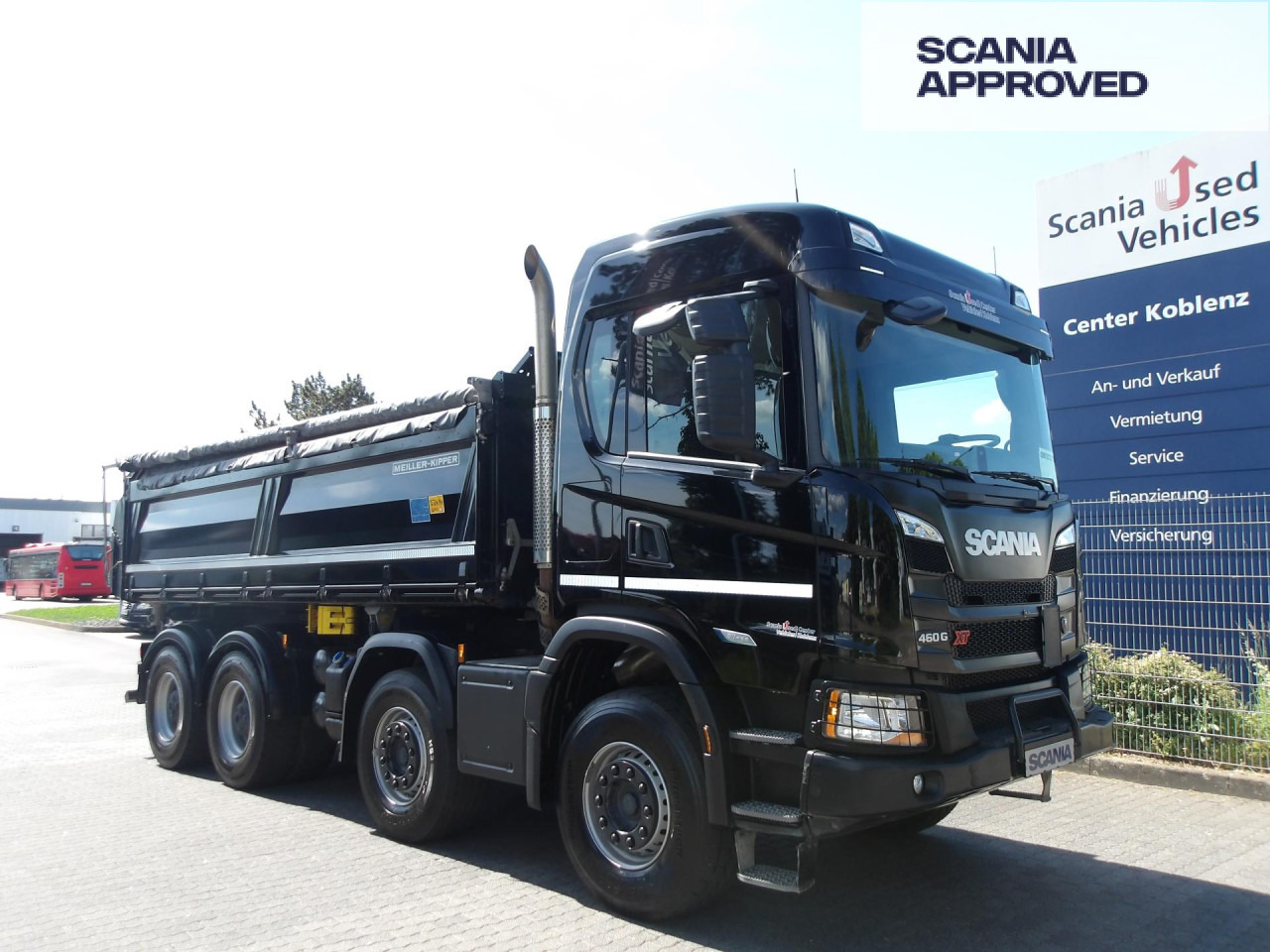 SCANIA G 460 - 8x4 - MEILLER DSK mit BORDMATIK - - Truk jungkit: gambar 1 SCANIA G 460 - 8x4 - MEILLER DSK mit BORDMATIK - - Truk jungkit: gambar 1