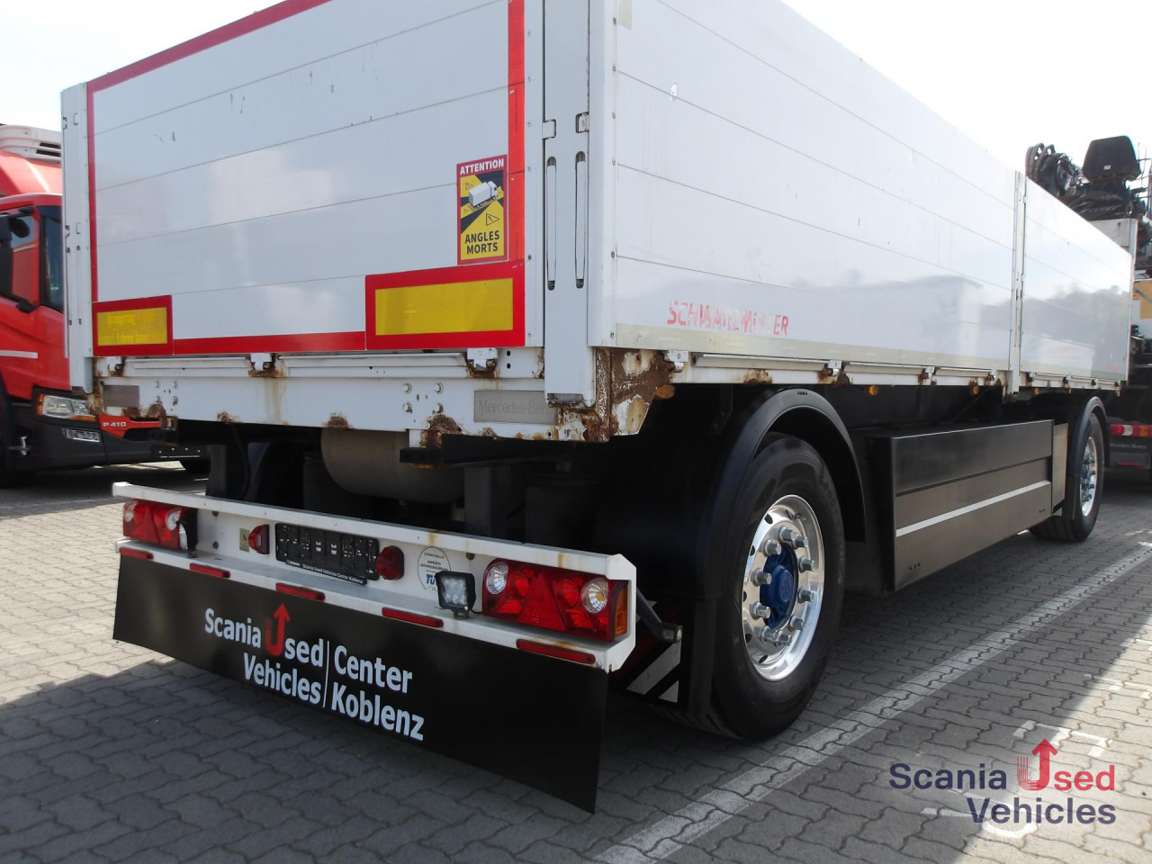 SCHWARZMUELLER AZ18 T-Serie - BPW Achsen - ALCOA - Palettenkasten - Trailer flatbed: gambar 5 SCHWARZMUELLER AZ18 T-Serie - BPW Achsen - ALCOA - Palettenkasten - Trailer flatbed: gambar 5
