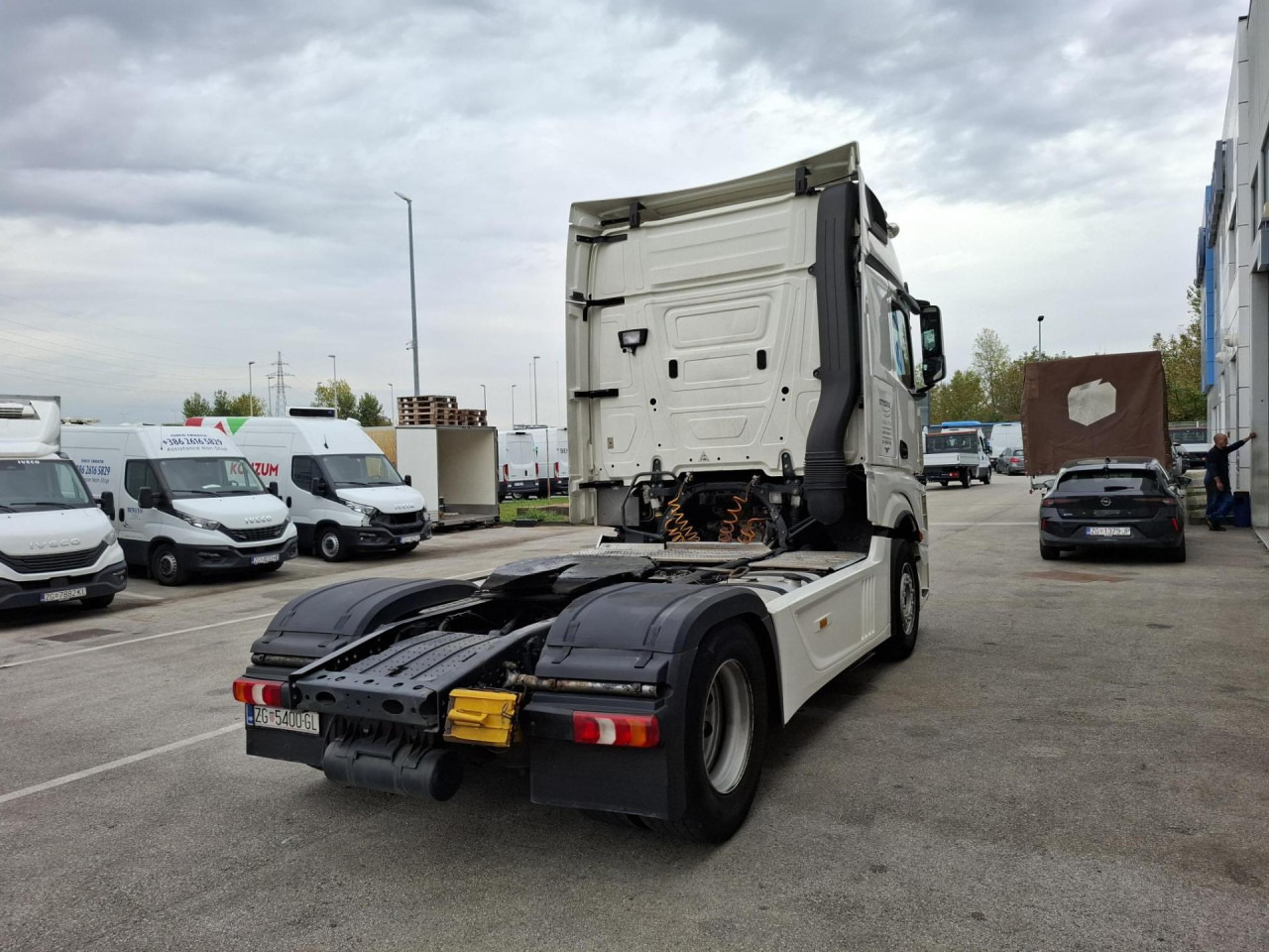 MERCEDES-BENZ Actros 1845 - Tractor head: gambar 4 MERCEDES-BENZ Actros 1845 - Tractor head: gambar 4