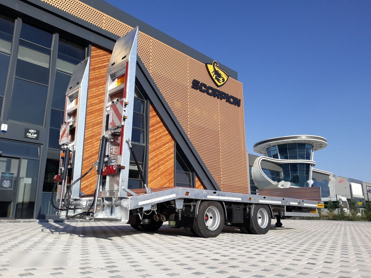 SCORPION 2 AXLE TANDEM TRAILER NEW (MANUFACTURER COMPANY) - Trailer flatbed: gambar 2 SCORPION 2 AXLE TANDEM TRAILER NEW (MANUFACTURER COMPANY) - Trailer flatbed: gambar 2