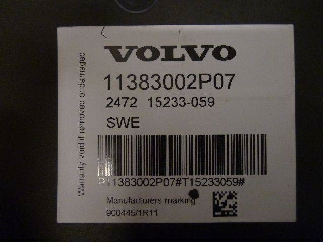 Volvo Motorstyrenhet, 11383002 - Sistem listrik untuk Peralatan konstruksi: gambar 2 Volvo Motorstyrenhet, 11383002 - Sistem listrik untuk Peralatan konstruksi: gambar 2