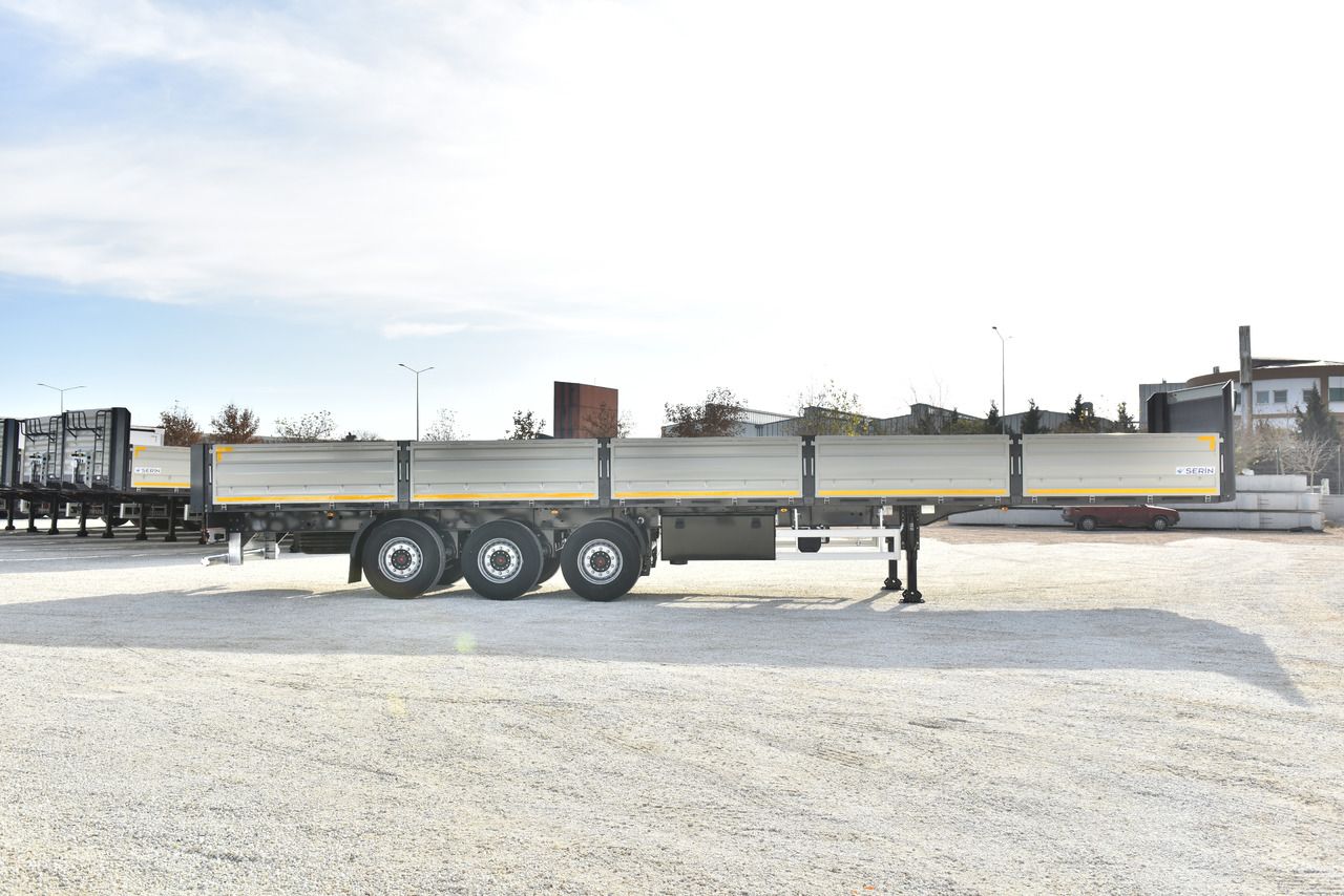 Semi-trailer flatbed baru SERIN General Cargo Semi Trailer: gambar 26