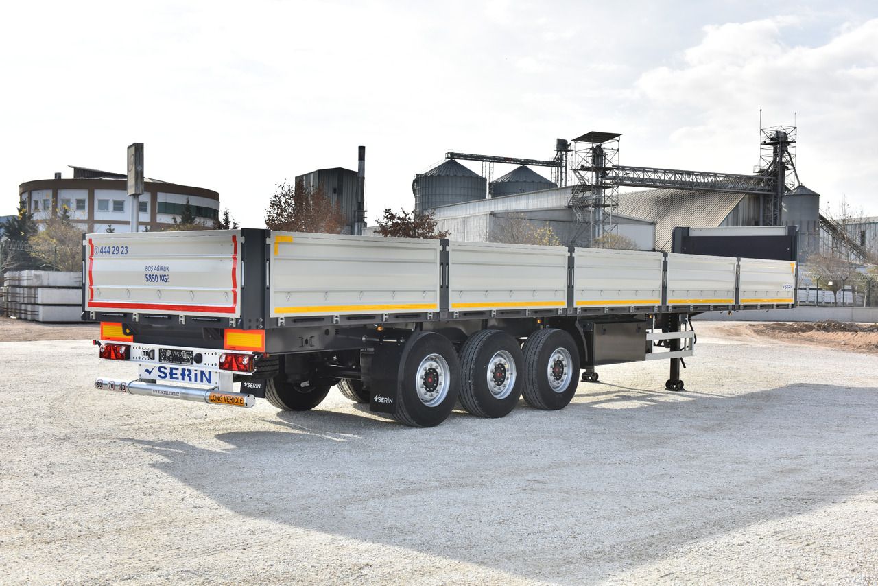 Semi-trailer flatbed baru SERIN General Cargo Semi Trailer: gambar 19