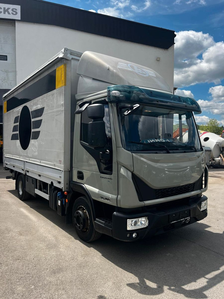 Iveco 75E19 Eurocargo, E6, Ladebordwand - Van dengan terpal samping: gambar 1 Iveco 75E19 Eurocargo, E6, Ladebordwand - Van dengan terpal samping: gambar 1