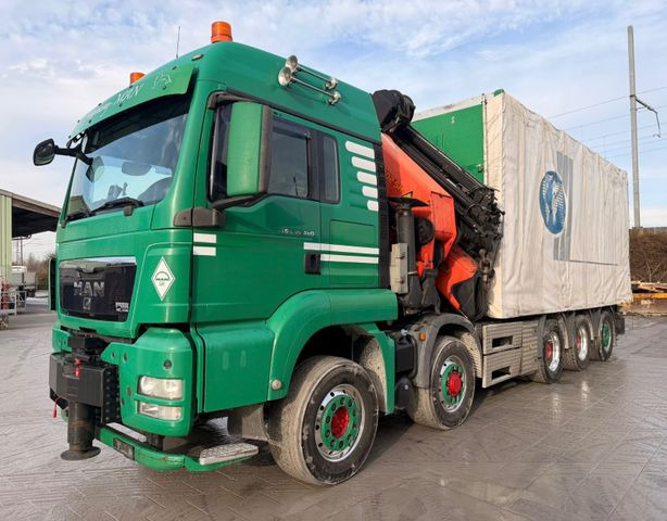 MAN TGS 35.480 10x6,E5,Palfinger PK92002+JIB+winch - Truk derek, Truk dengan terpal samping: gambar 1 MAN TGS 35.480 10x6,E5,Palfinger PK92002+JIB+winch - Truk derek, Truk dengan terpal samping: gambar 1