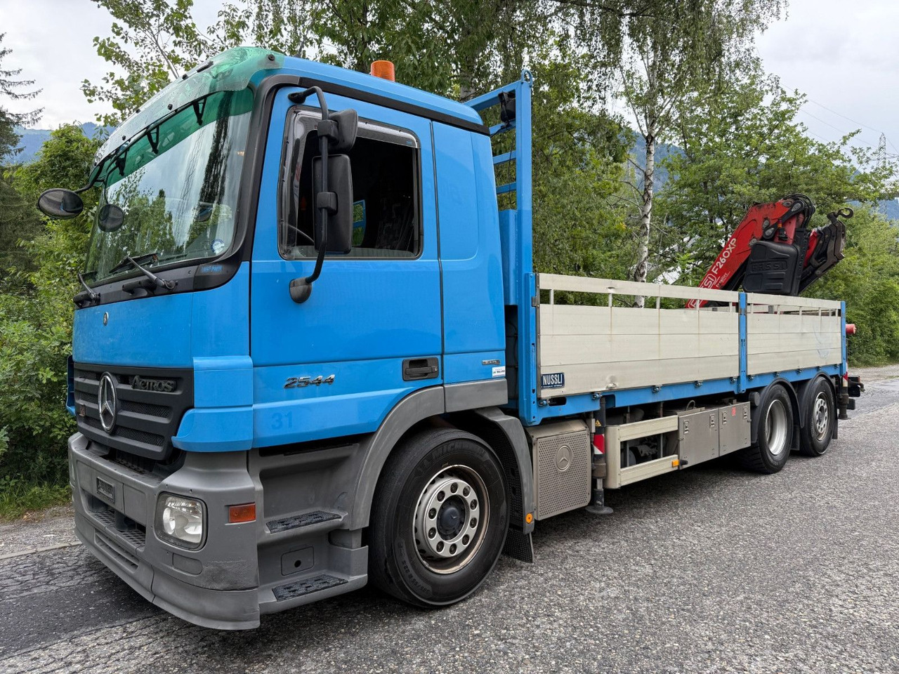 Mercedes-Benz Actros 2544 6x2, E5, EPS, Fassi F260XP, Retarder - Truk derek: gambar 5 Mercedes-Benz Actros 2544 6x2, E5, EPS, Fassi F260XP, Retarder - Truk derek: gambar 5