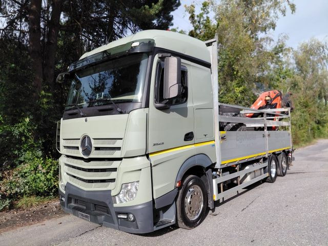 Mercedes-Benz Actros 2545 6x2, E6, Retarder, Effer 265/6S - Truk derek: gambar 1 Mercedes-Benz Actros 2545 6x2, E6, Retarder, Effer 265/6S - Truk derek: gambar 1