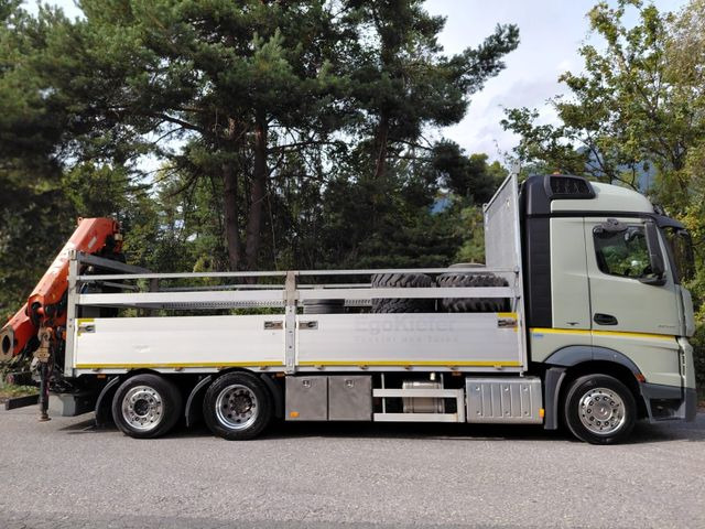 Mercedes-Benz Actros 2545 6x2, E6, Retarder, Effer 265/6S - Truk derek: gambar 5 Mercedes-Benz Actros 2545 6x2, E6, Retarder, Effer 265/6S - Truk derek: gambar 5