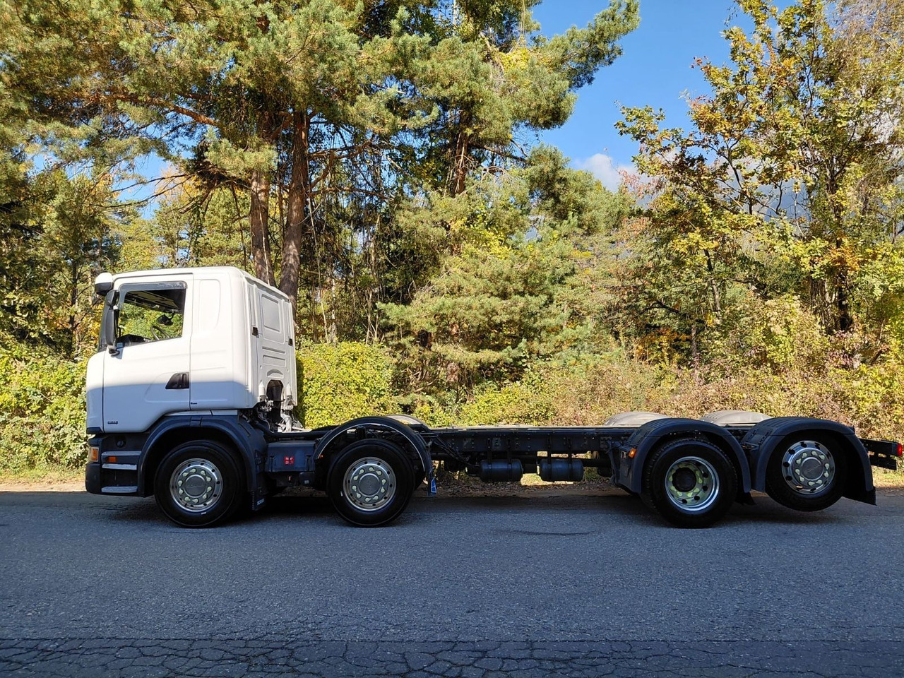 Scania G490 8x2, ADR, Retarder, Opticruise, Fahrgestell - Truk sasis: gambar 5 Scania G490 8x2, ADR, Retarder, Opticruise, Fahrgestell - Truk sasis: gambar 5