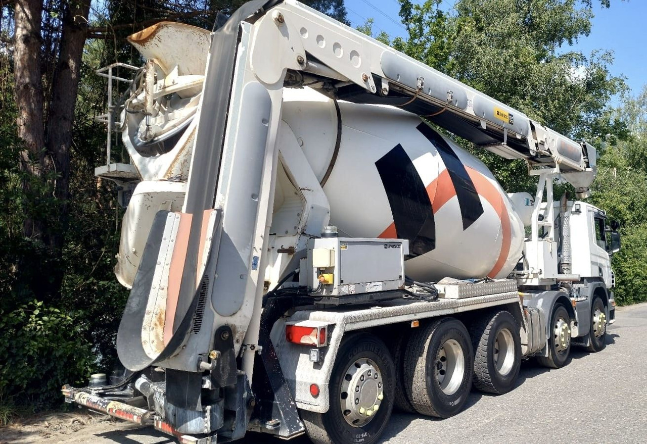 Scania P450 LB 10x4,E6,Stetter 10m³,Förderband/belt 16m - Truk pengaduk beton: gambar 5 Scania P450 LB 10x4,E6,Stetter 10m³,Förderband/belt 16m - Truk pengaduk beton: gambar 5