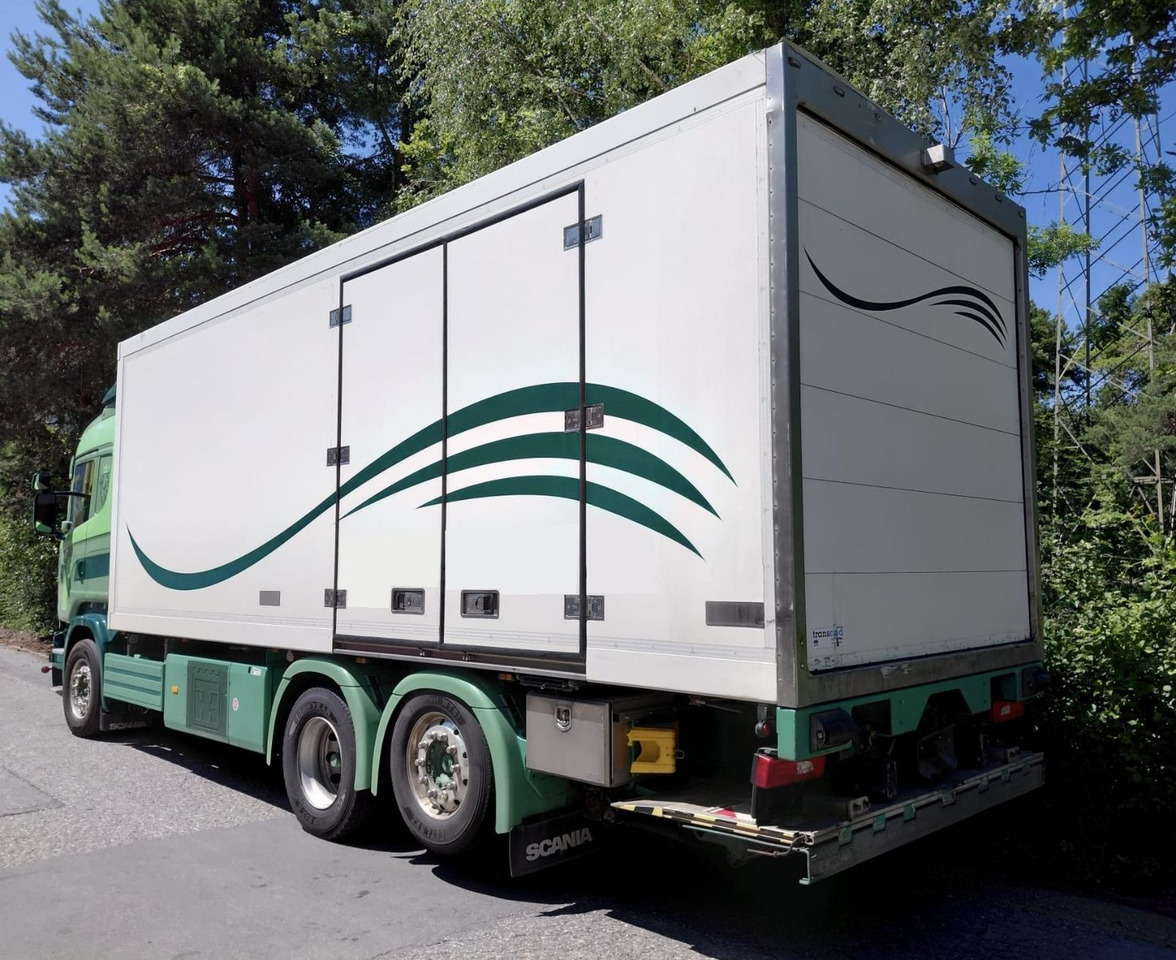 Scania R450 6x2, E6, Thermo King UT 1200, Ladebordwand - Truk berpendingin: gambar 5 Scania R450 6x2, E6, Thermo King UT 1200, Ladebordwand - Truk berpendingin: gambar 5