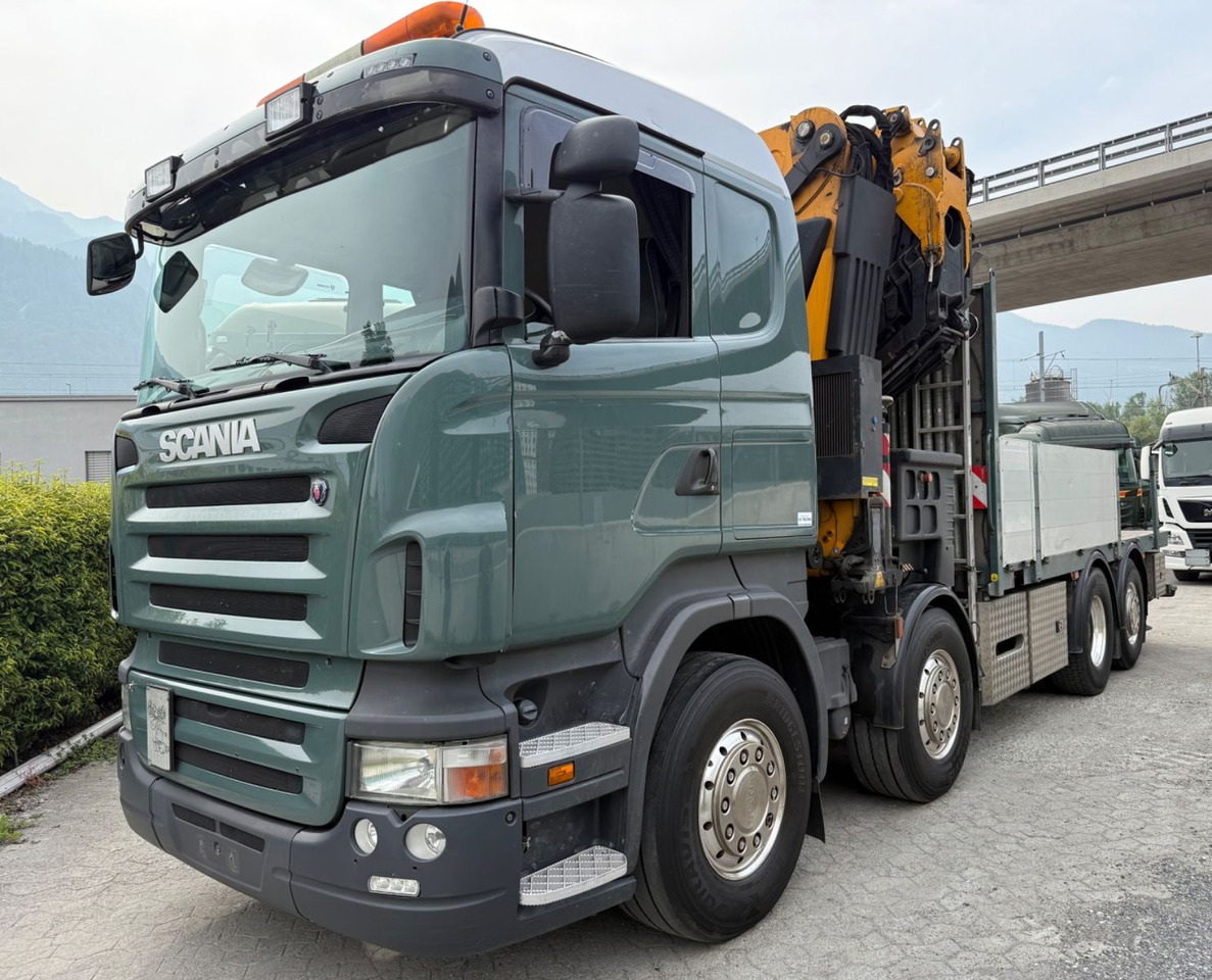 Scania R500 V8 8x2, E5, Effer 585 6S + Flyjib + winch - Truk derek: gambar 1 Scania R500 V8 8x2, E5, Effer 585 6S + Flyjib + winch - Truk derek: gambar 1