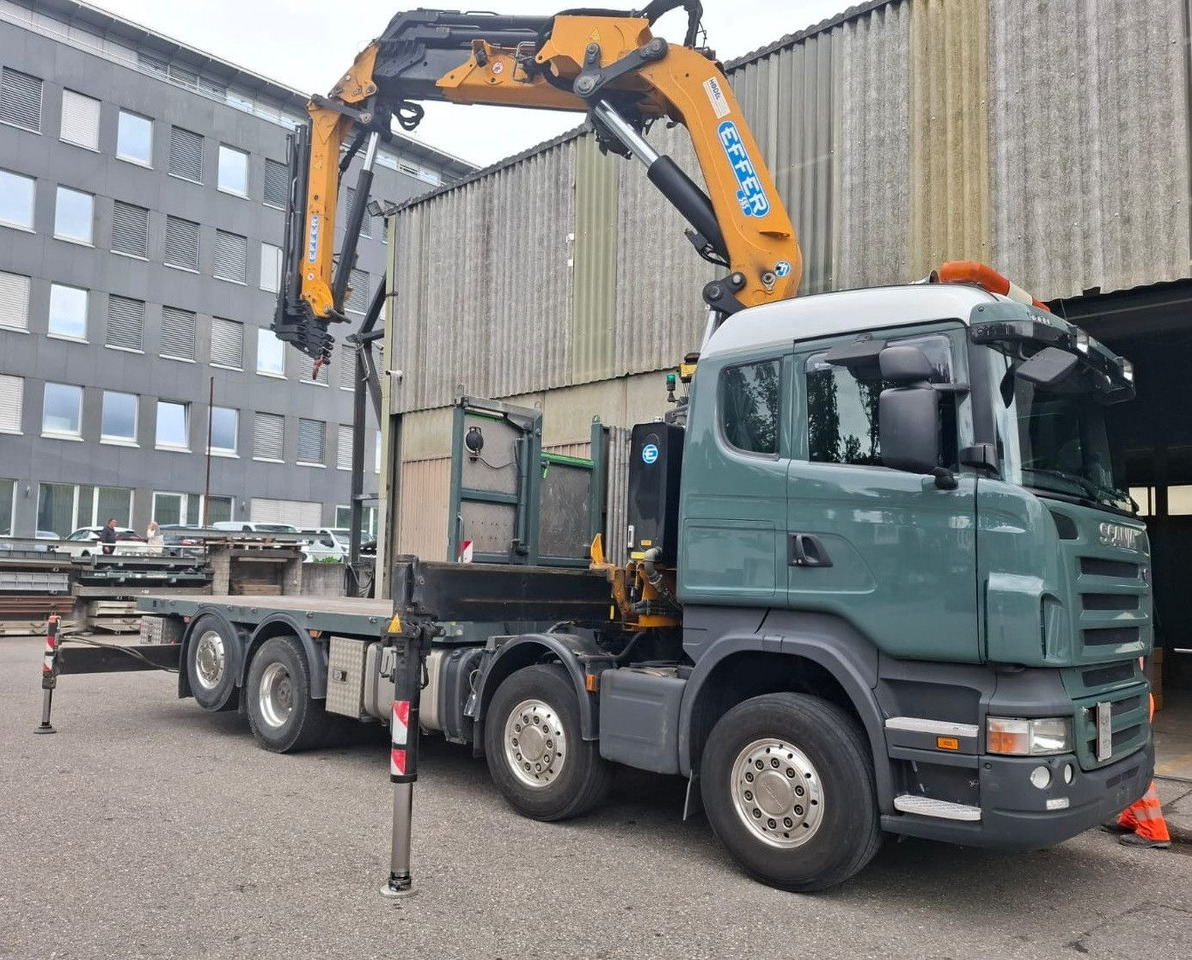 Scania R500 V8 8x2, E5, Effer 585 + Flyjib - Truk derek: gambar 2 Scania R500 V8 8x2, E5, Effer 585 + Flyjib - Truk derek: gambar 2