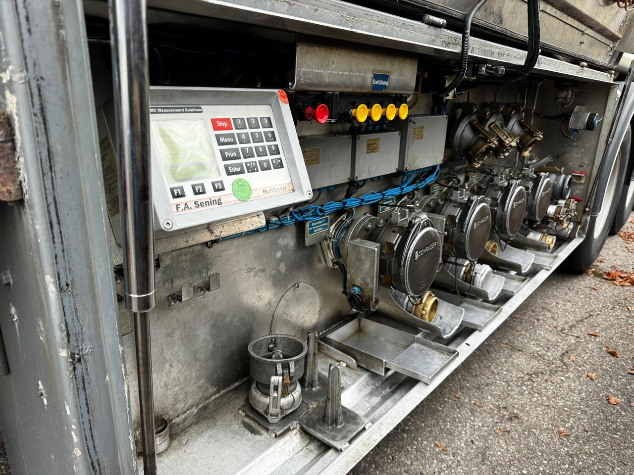Semi-trailer tangki Schrader ADR, Treibstoff Diesel/Benzin, 4 Kammern, Sening Schrader ADR, Treibstoff Diesel/Benzin, 4 Kammern, Sening: gambar 17