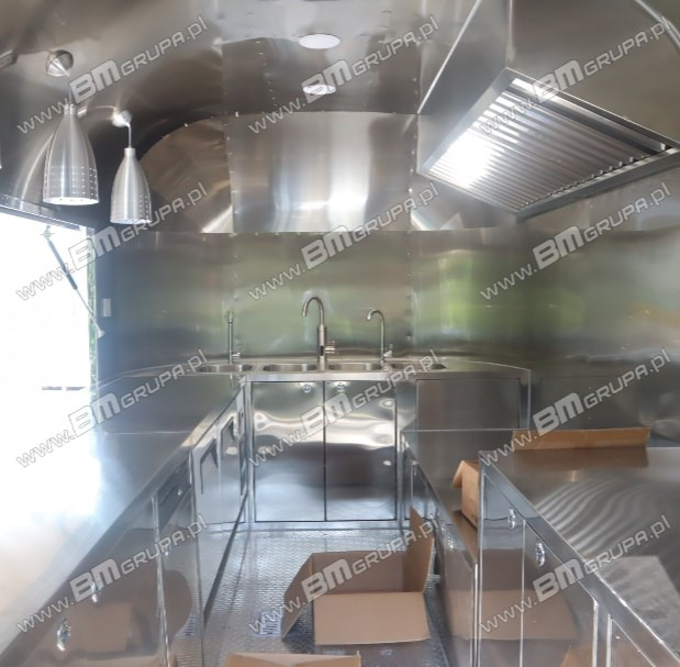 AIR STREAM ! - Imbissanhänger ! Verkaufsanhänger, - Food Truck Imbiswagen , EDELSTAL ! 3,8 M - Trailer penjual: gambar 4 AIR STREAM ! - Imbissanhänger ! Verkaufsanhänger, - Food Truck Imbiswagen , EDELSTAL ! 3,8 M - Trailer penjual: gambar 4