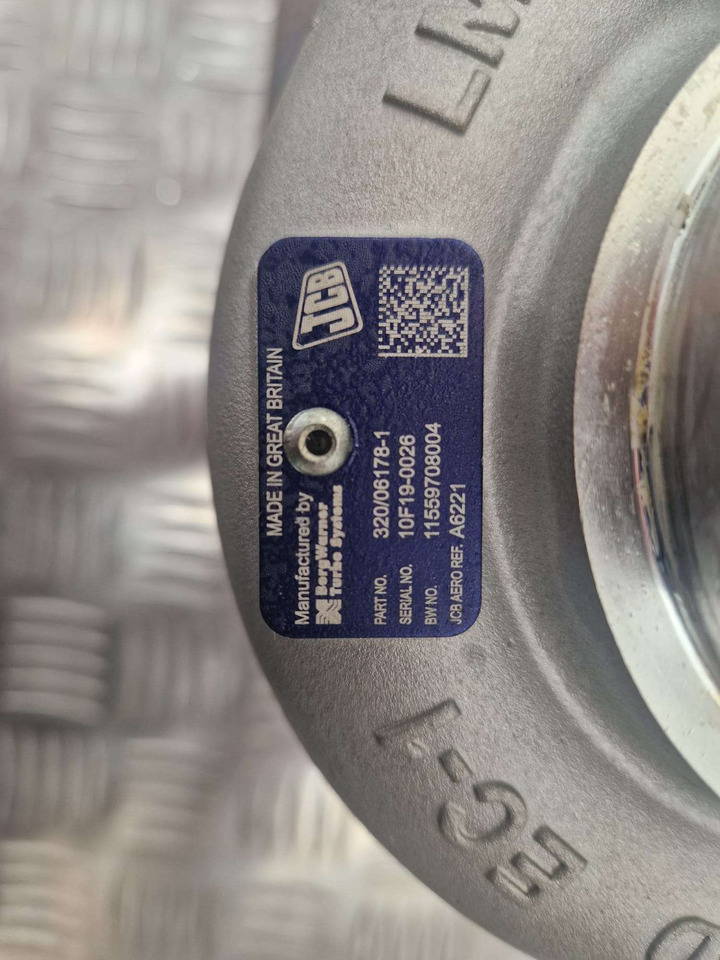 BorgWarner BV55 turbo 320/06178 JCB turbocharger - Suku Cadang Mesin untuk Peralatan konstruksi: gambar 4 BorgWarner BV55 turbo 320/06178 JCB turbocharger - Suku Cadang Mesin untuk Peralatan konstruksi: gambar 4