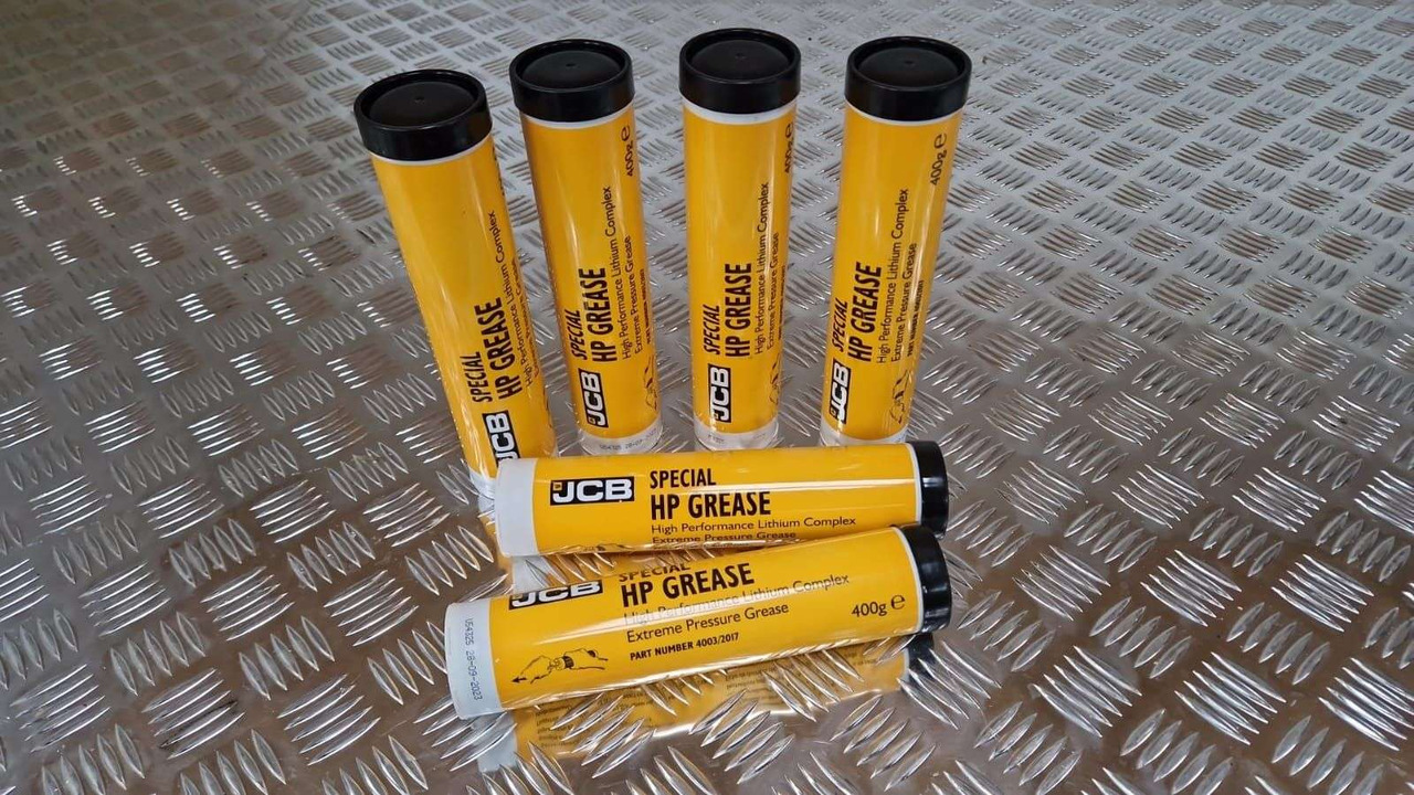 JCB HP Grease 4003/2017 6 x 400g high performance - Suku Cadang Mesin untuk Peralatan konstruksi: gambar 2 JCB HP Grease 4003/2017 6 x 400g high performance - Suku Cadang Mesin untuk Peralatan konstruksi: gambar 2