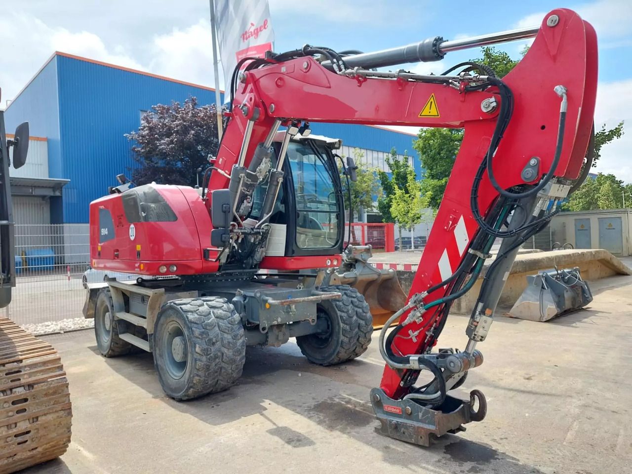2018 Liebherr A 914 Litronic - Ekskavator roda: gambar 2 2018 Liebherr A 914 Litronic - Ekskavator roda: gambar 2