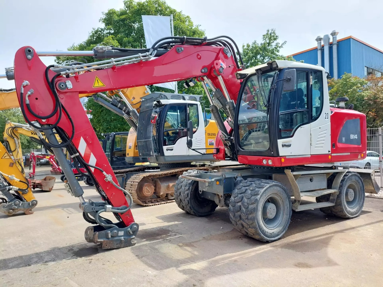 2018 Liebherr A 914 Litronic - Ekskavator roda: gambar 1 2018 Liebherr A 914 Litronic - Ekskavator roda: gambar 1