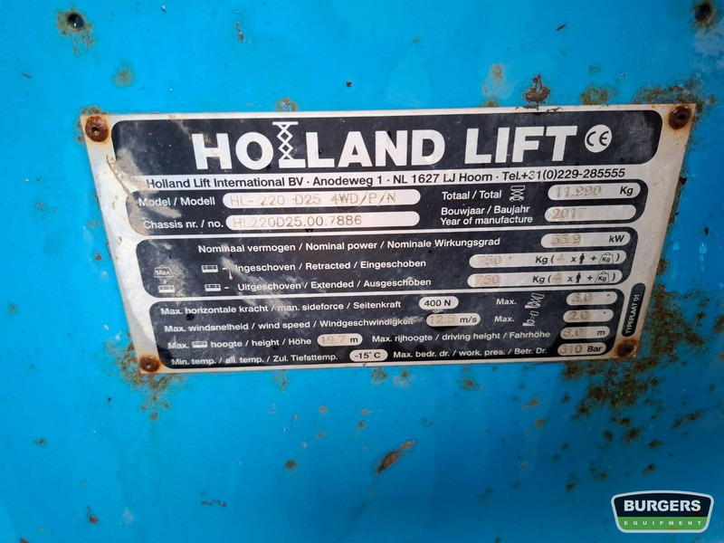 HOLLANDLIFT HL220D25 - Scissor lifts: gambar 4 HOLLANDLIFT HL220D25 - Scissor lifts: gambar 4
