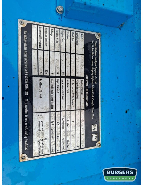 Sinoboom 5389RE 1623RE - Scissor lifts: gambar 5 Sinoboom 5389RE 1623RE - Scissor lifts: gambar 5