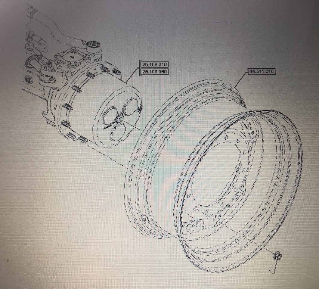 CASE OPTUM 270 OŚ PRZEDNIA-ZWOLNICA/CASE MAGNUM 225-380 OPTUM 270 300 - Final drive untuk Peralatan pertanian: gambar 1 CASE OPTUM 270 OŚ PRZEDNIA-ZWOLNICA/CASE MAGNUM 225-380 OPTUM 270 300 - Final drive untuk Peralatan pertanian: gambar 1