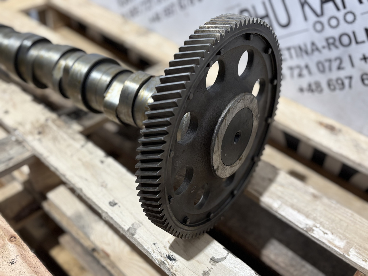 CLAAS Mercedes OM 502 LA V8 OM502LA Wałek Rozrządu 5420511201 - Camshaft untuk Peralatan pertanian: gambar 4 CLAAS Mercedes OM 502 LA V8 OM502LA Wałek Rozrządu 5420511201 - Camshaft untuk Peralatan pertanian: gambar 4