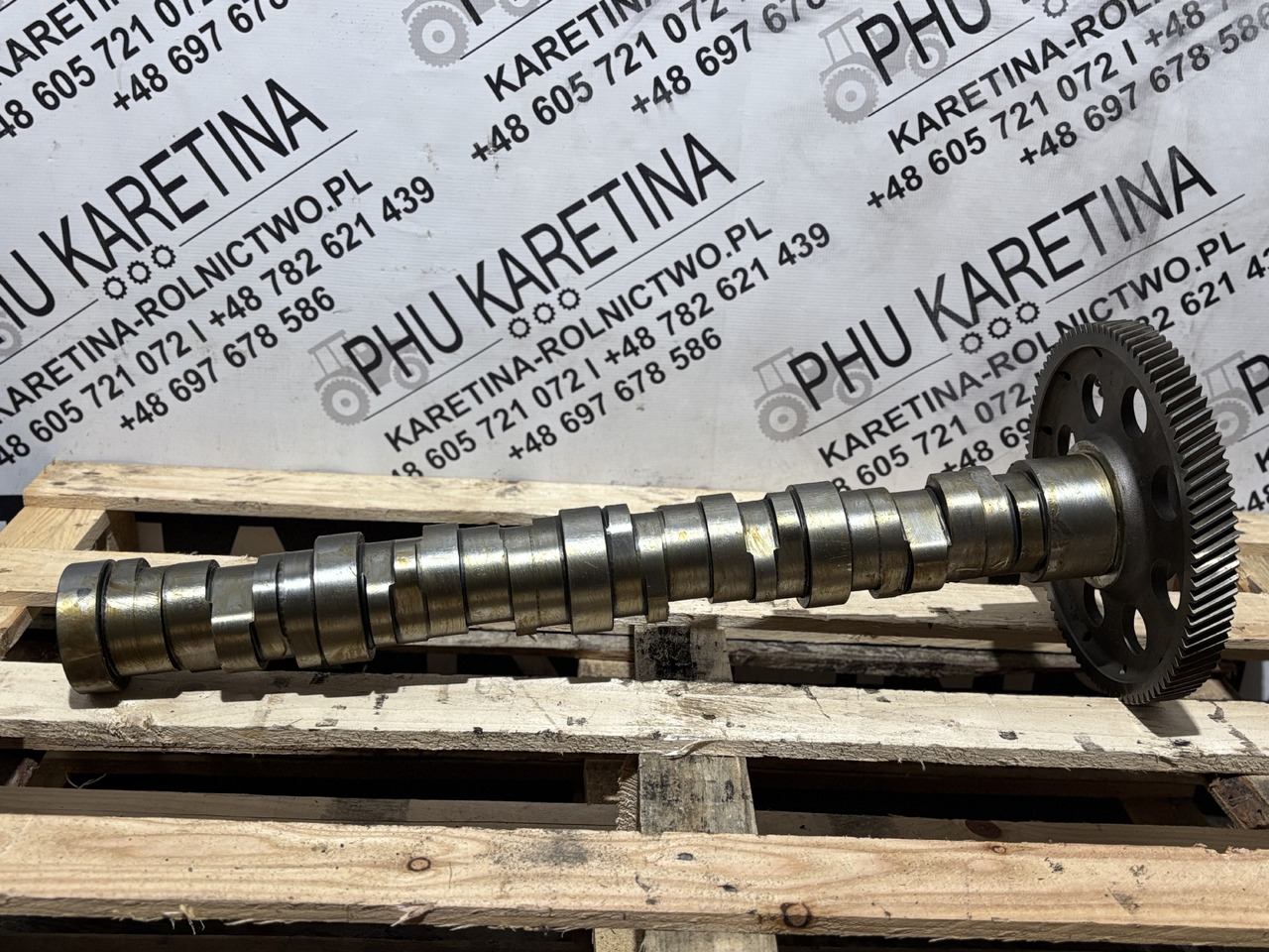 CLAAS Mercedes OM 502 LA V8 OM502LA Wałek Rozrządu 5420511201 - Camshaft untuk Peralatan pertanian: gambar 3 CLAAS Mercedes OM 502 LA V8 OM502LA Wałek Rozrządu 5420511201 - Camshaft untuk Peralatan pertanian: gambar 3
