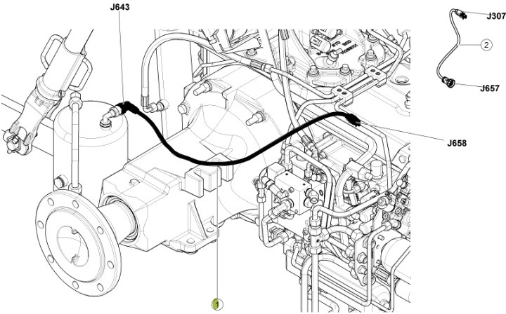 Claas Arion 550-520 650-620 - kabel wiązka elektryczna 0021581981 0021581982 - Kabel/ Kawat harness untuk Traktor: gambar 4 Claas Arion 550-520 650-620 - kabel wiązka elektryczna 0021581981 0021581982 - Kabel/ Kawat harness untuk Traktor: gambar 4